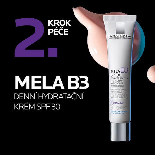 Mela B3 krém - rutina - SPF