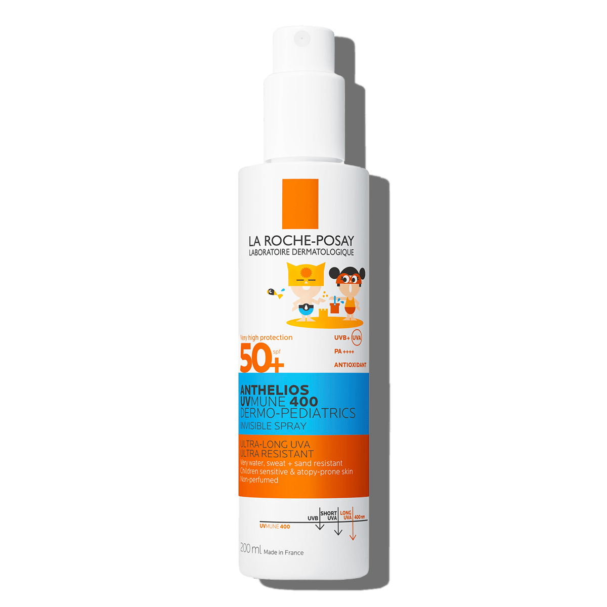ANTHELIOS UVMUNE 400 DERMO-PEDIATRICS TRANSPARENTN&Iacute; SPREJ SPF 50+&nbsp;