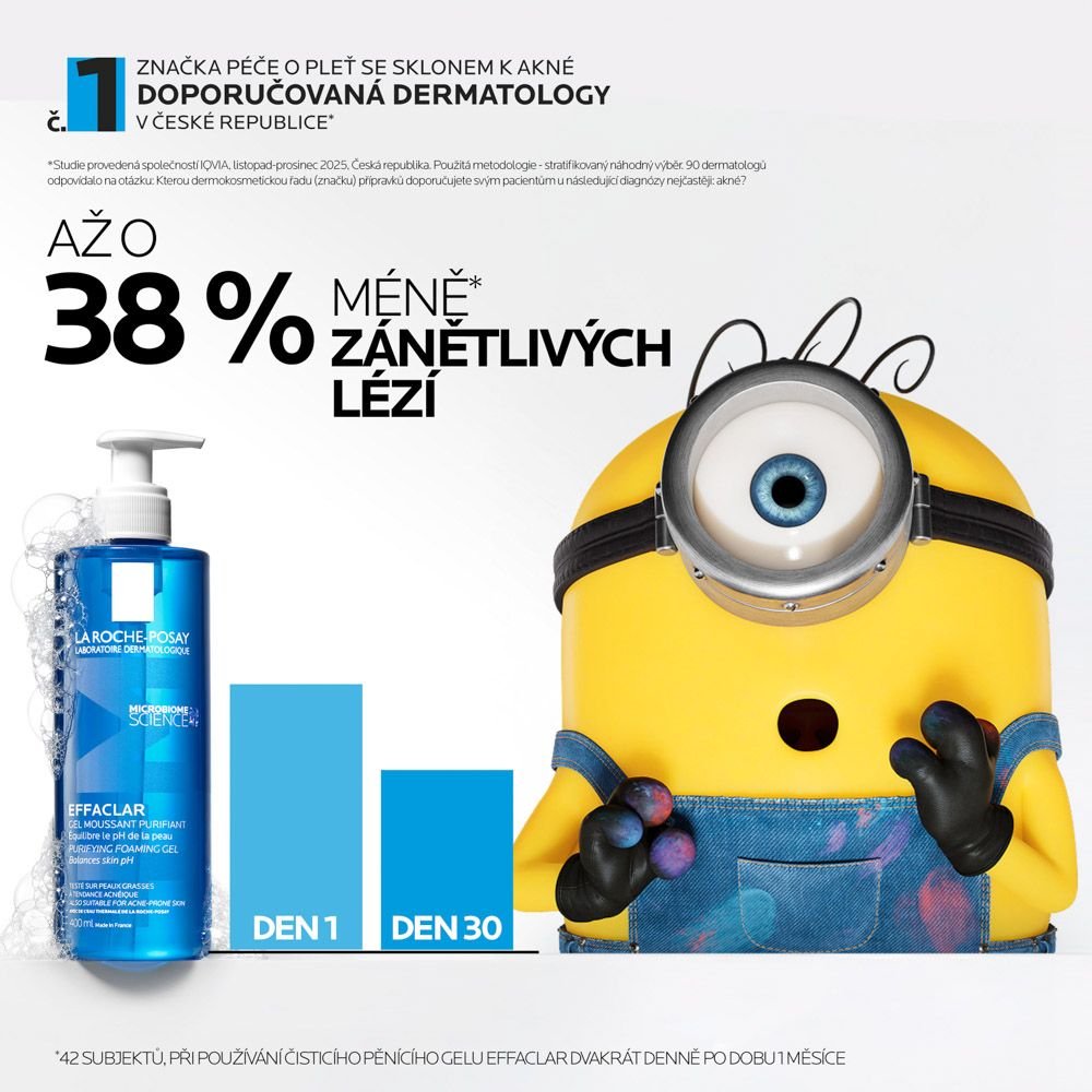 EFFACLAR ČISTICÍ PĚNÍCÍ GEL