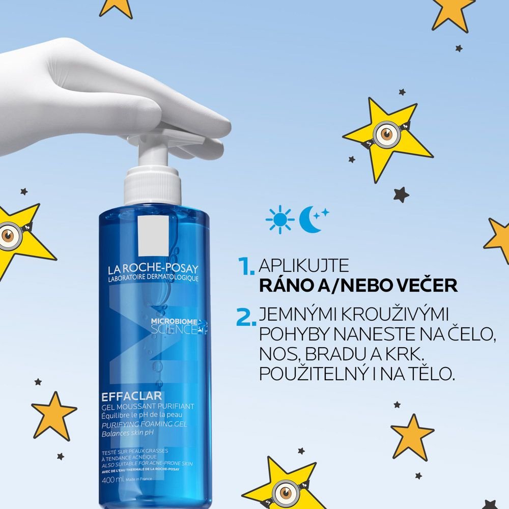 EFFACLAR ČISTICÍ PĚNÍCÍ GEL