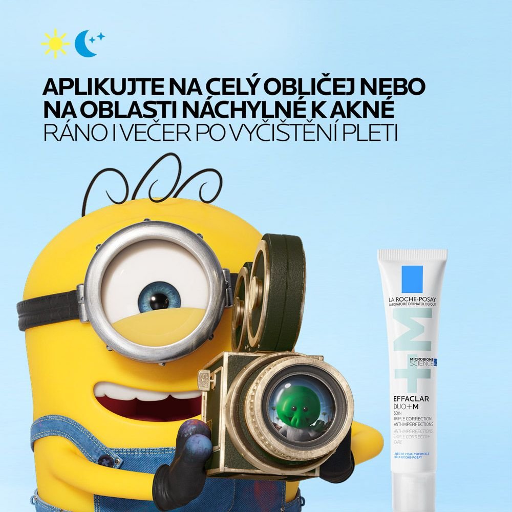 EFFACLAR DUO+M TROJITÁ ÚČINNOST PROTI NEDOKONALOSTEM