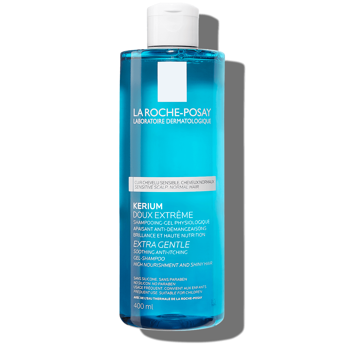 La Roche Posay StránkaProduktu Kerium Extra šetrný gelový šampón 400ml 33378