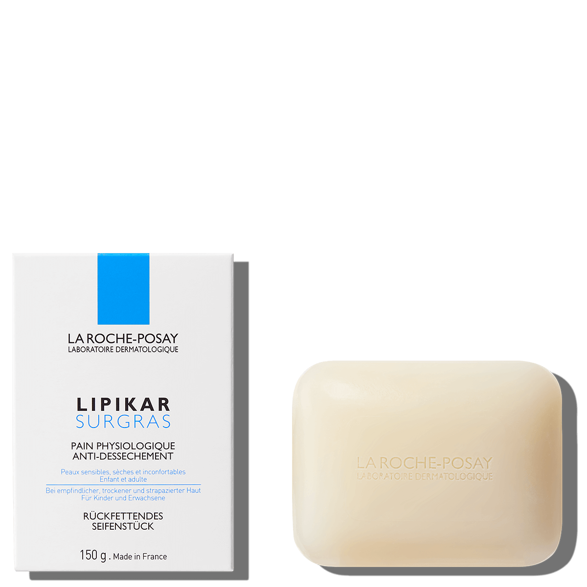 La Roche Posay StránkaProduktu Ekzém Lipikar Tuhé mýdlo 150g 3433422404