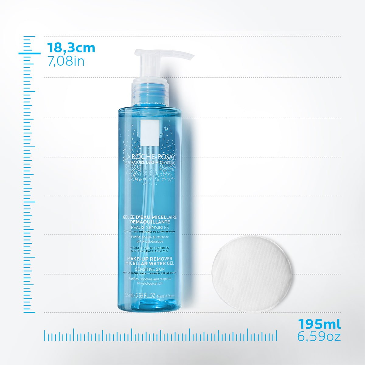 La Roche Posay StránkaProduktu Odličovač Micelární voda Gel 195ml 33
