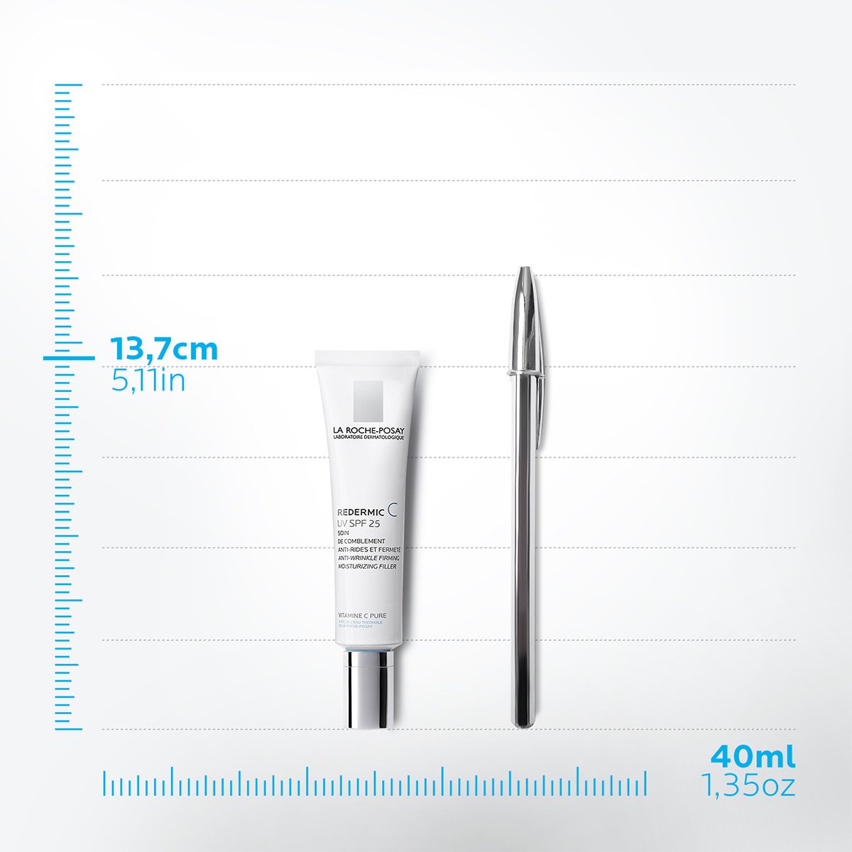 La Roche Posay StránkaProduktu Proti stárnutí Krém Redermic C UV Spf25 Proti vráskám