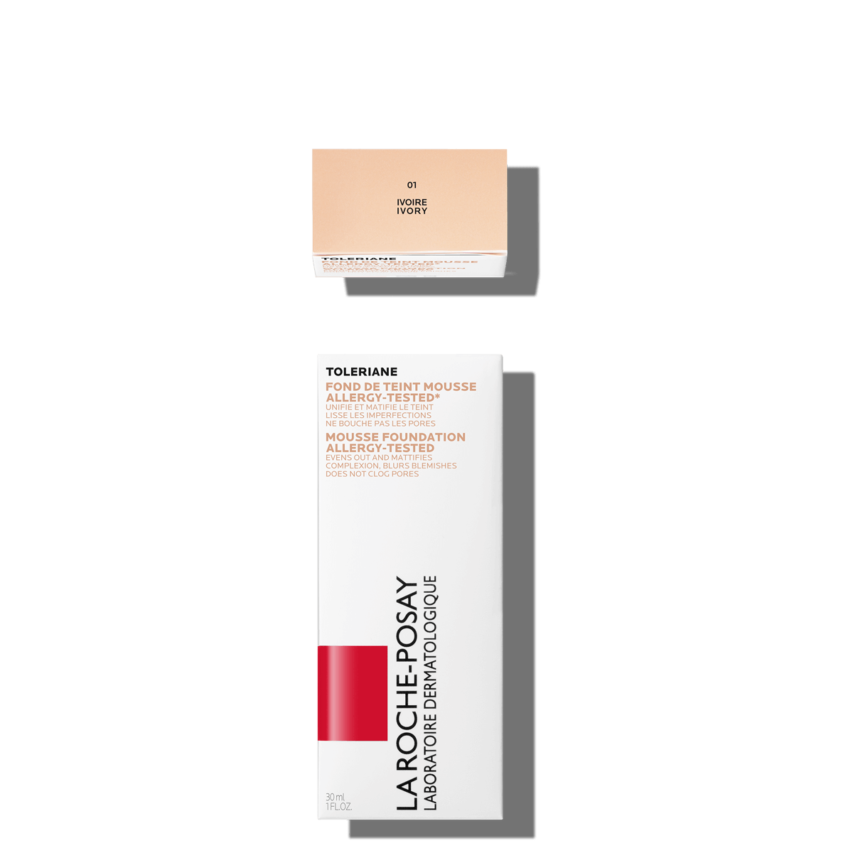 La Roche Posay Citlivá Toleriane Make-up PĚNOVÝ MAKE-UP 01IVORY 3