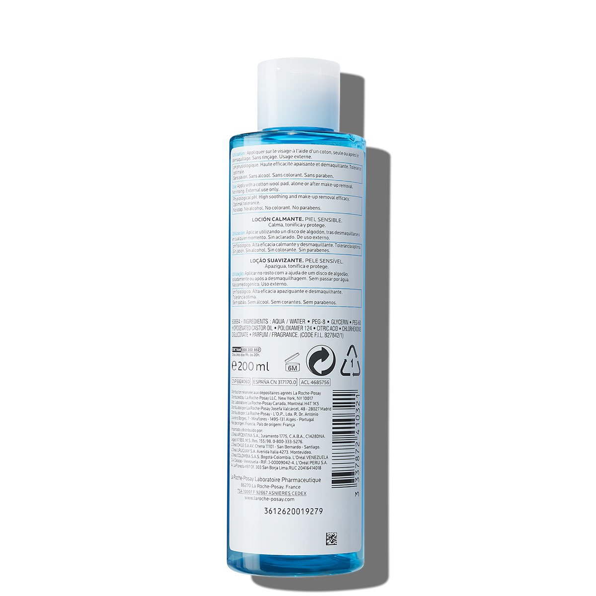 La Roche Posay StránkaProduktu Fyziologická čisticí péče na obličej Zklidňující mléko